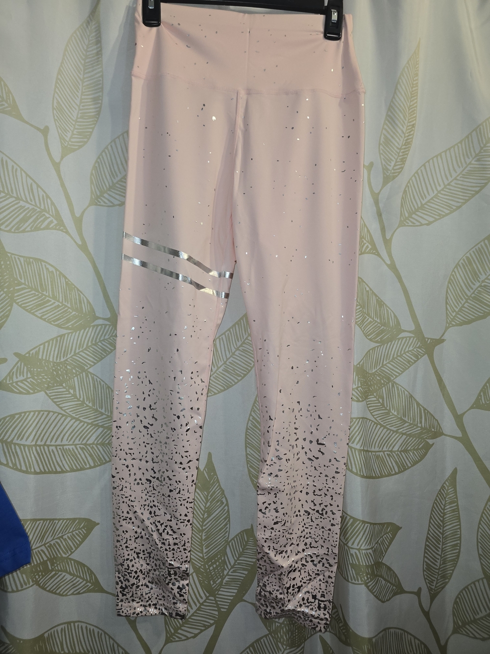 Women’s High-Waist Pink Active Leggings - Picture 6 of 8